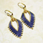 Russian Leaf Beaded Earrings - The Jewel Tones (10 colors) - Chic Brico